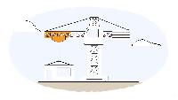 Раскраска Сезон-1 Кран, экскаватор, трактор