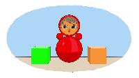 Раскраска Сезон-1 Матрешка, неваляшка, кукла