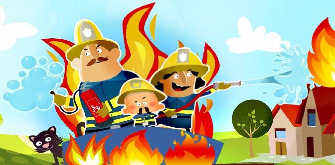 Смотреть Маленькие Пожарные и их станция. Пожарная Машина. Мультик про Пожарных для мальчиков. Firefighters онлайн